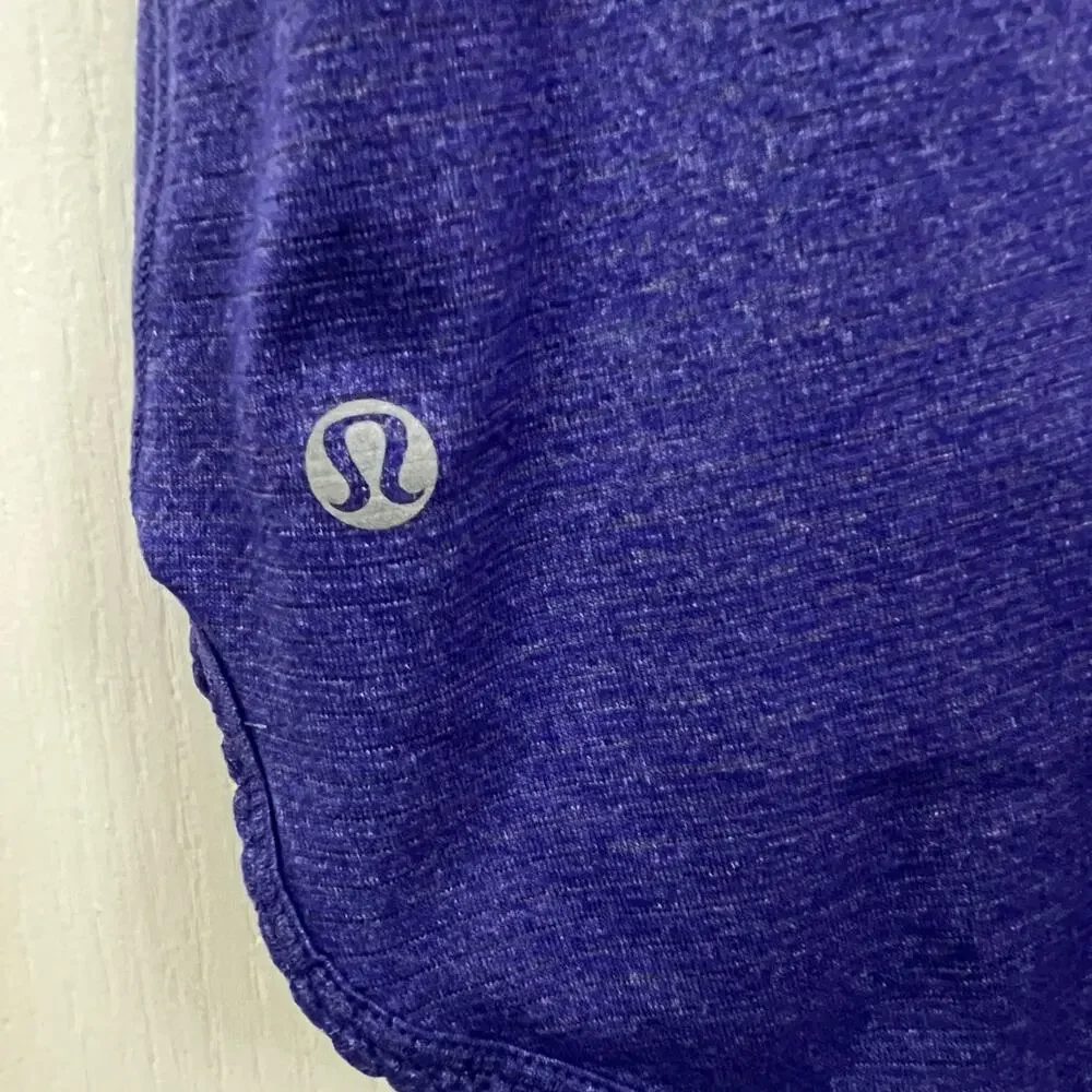 Lululemon 105 F Singlet Heathered Bali Breeze Tank Top size 4